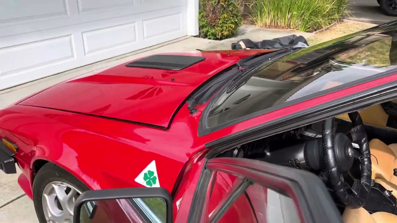 1986 Alfa Romeo GTV6 cold start
