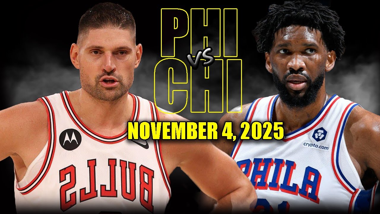 Philadelphia 76ers vs Chicago Bulls Full Game Highlights - November 4, 2025 | NBA Season