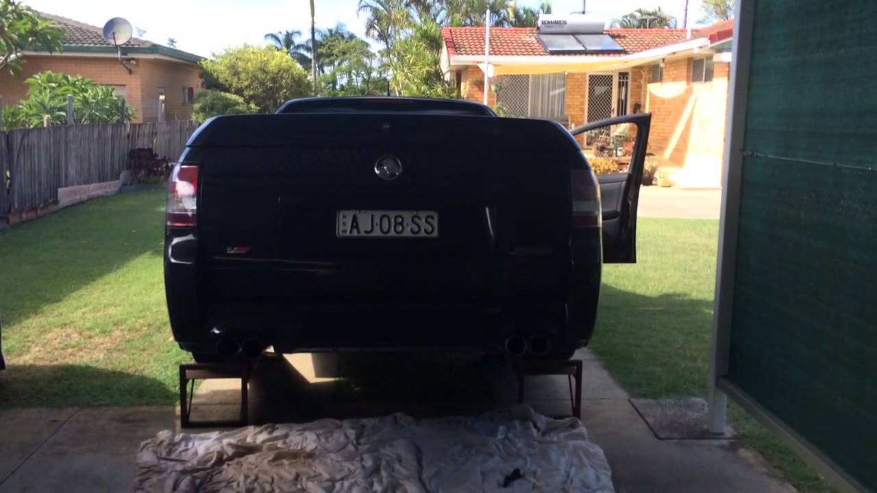 Cammed ss ute exhaust
