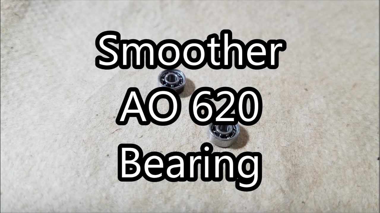 【ミニ四駆】Tamiya Mini 4WD Testing: Unsealed AO 620 Ball Bearing