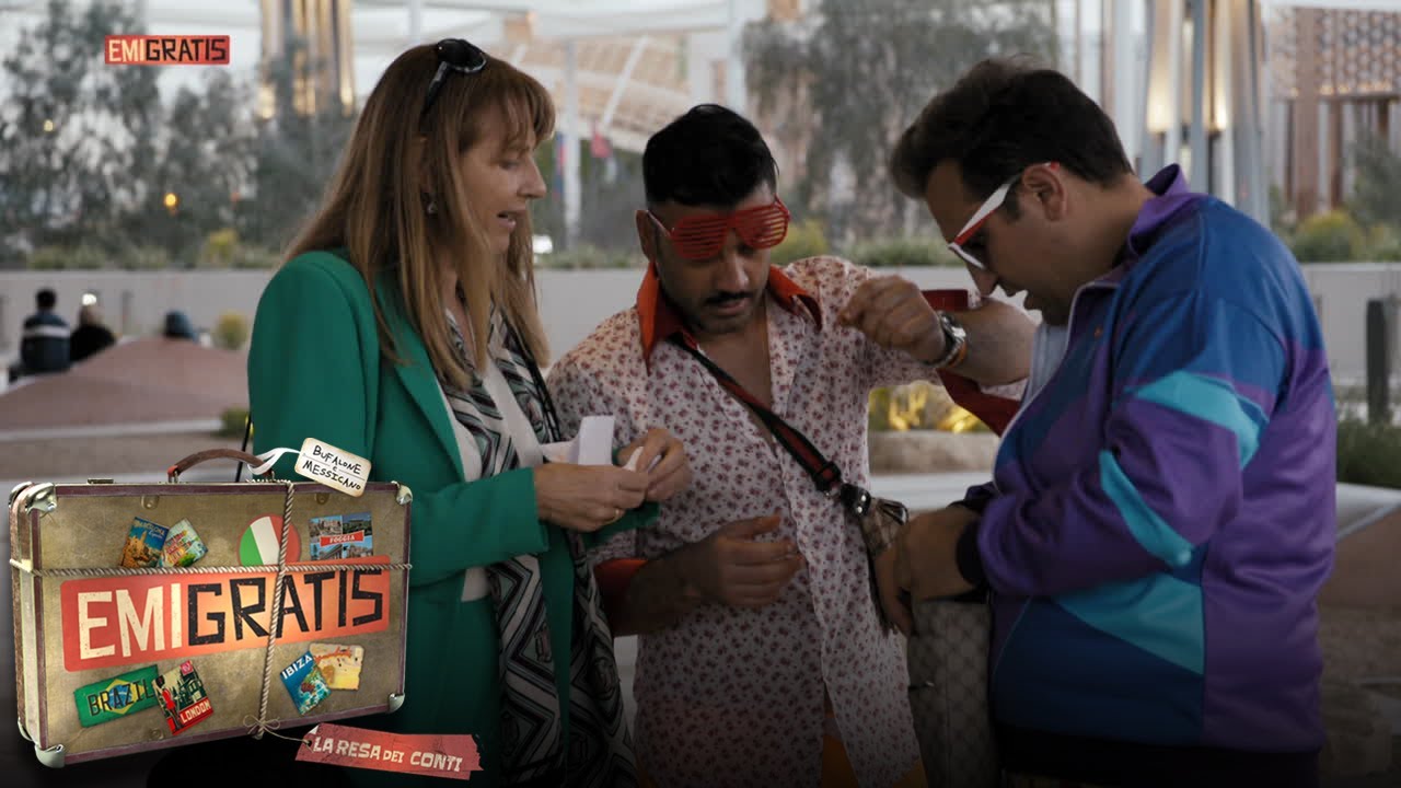 Emigratis - Pio e Amedeo incontrano Paola Catapano