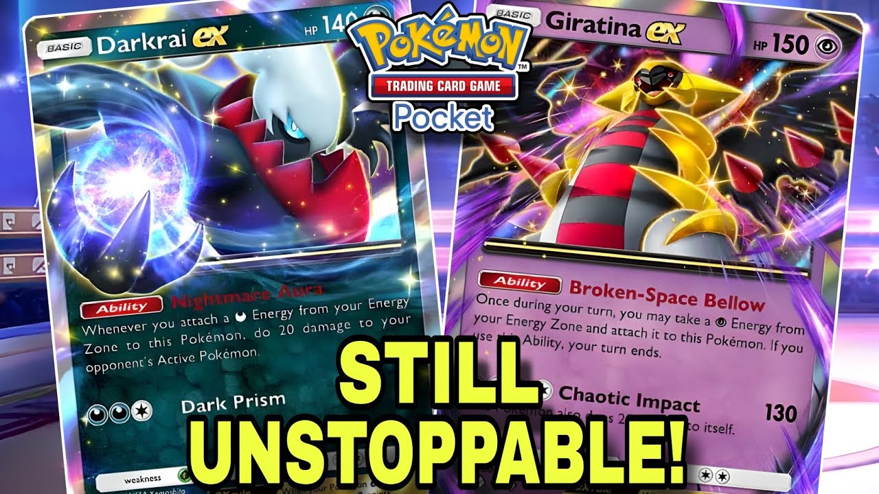 This is Why DARKRAI GIRATINA is the GOAT and No One Can Deny It! | Pokemon TCG Pocket
