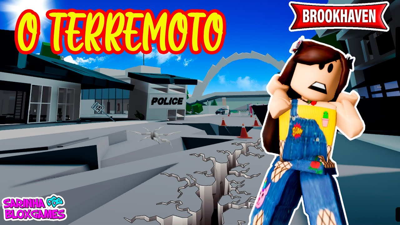 UM GRANDE TERREMOTO ME SEPAROU DOS MEUS PAIS- HISTORINHA- BROOKHAVEN 🏡 RP | Roblox