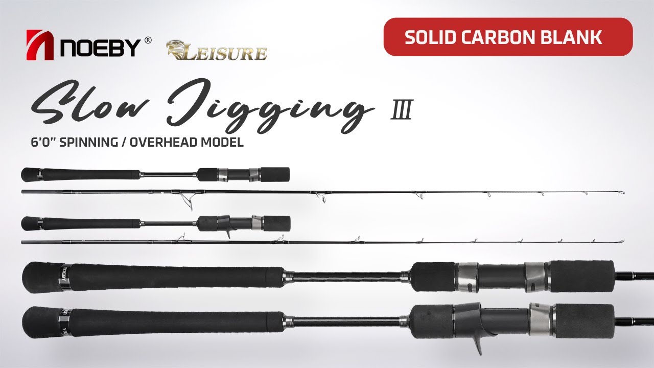 Leisure Slow Jigging III Solid Carbon Rod