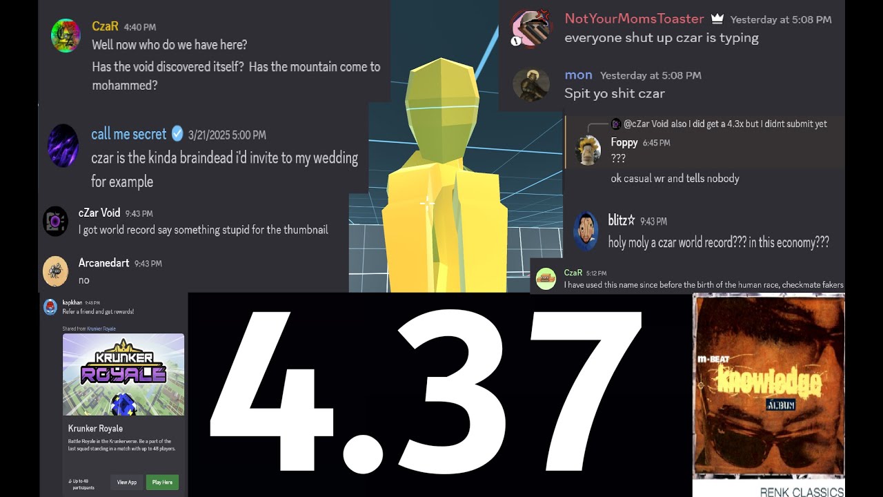 Karlson Escape 3 World Record | 4.37