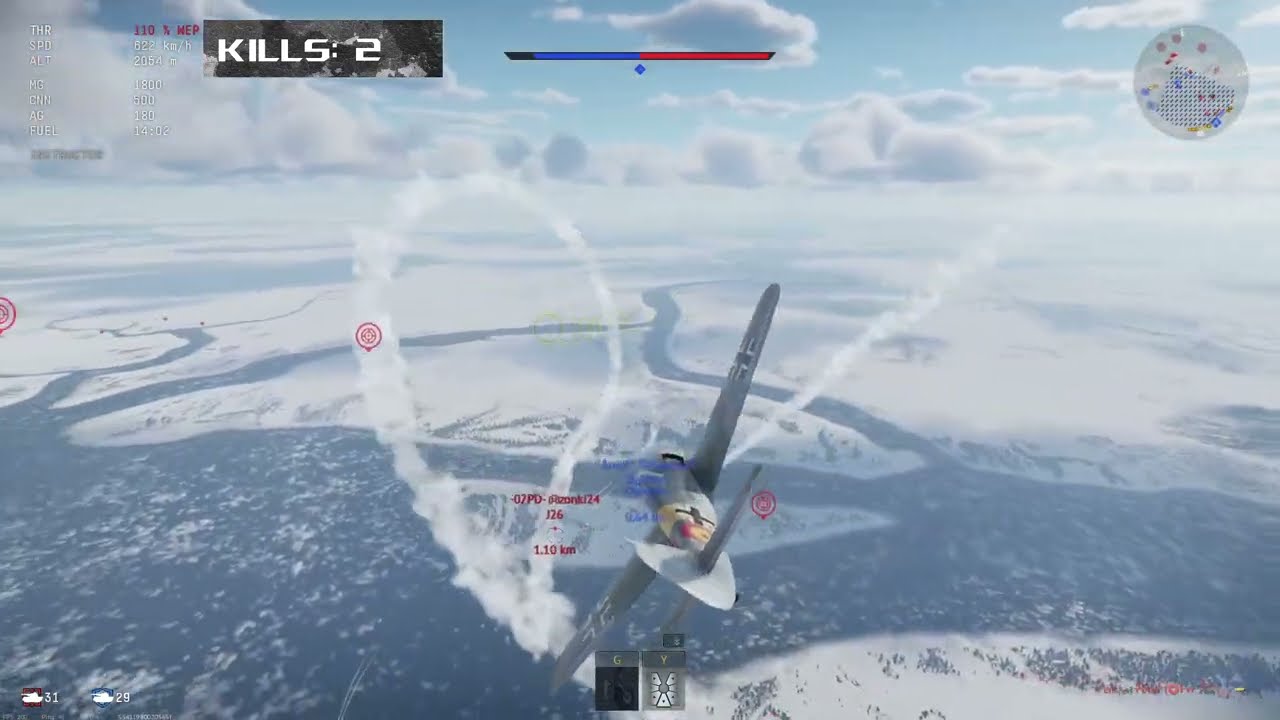 FW 190 A gameplay #1 | War Thunder | 🎧RCSM