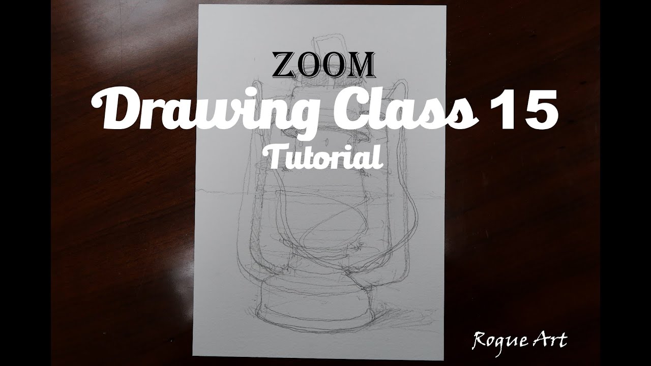 Rogue Art's Zoom Drawing Class 15 - Tutorial