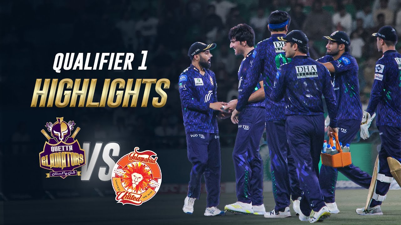 Qualifier Highlights | Quetta Gladiators vs Islamabad United | HBL PSL X