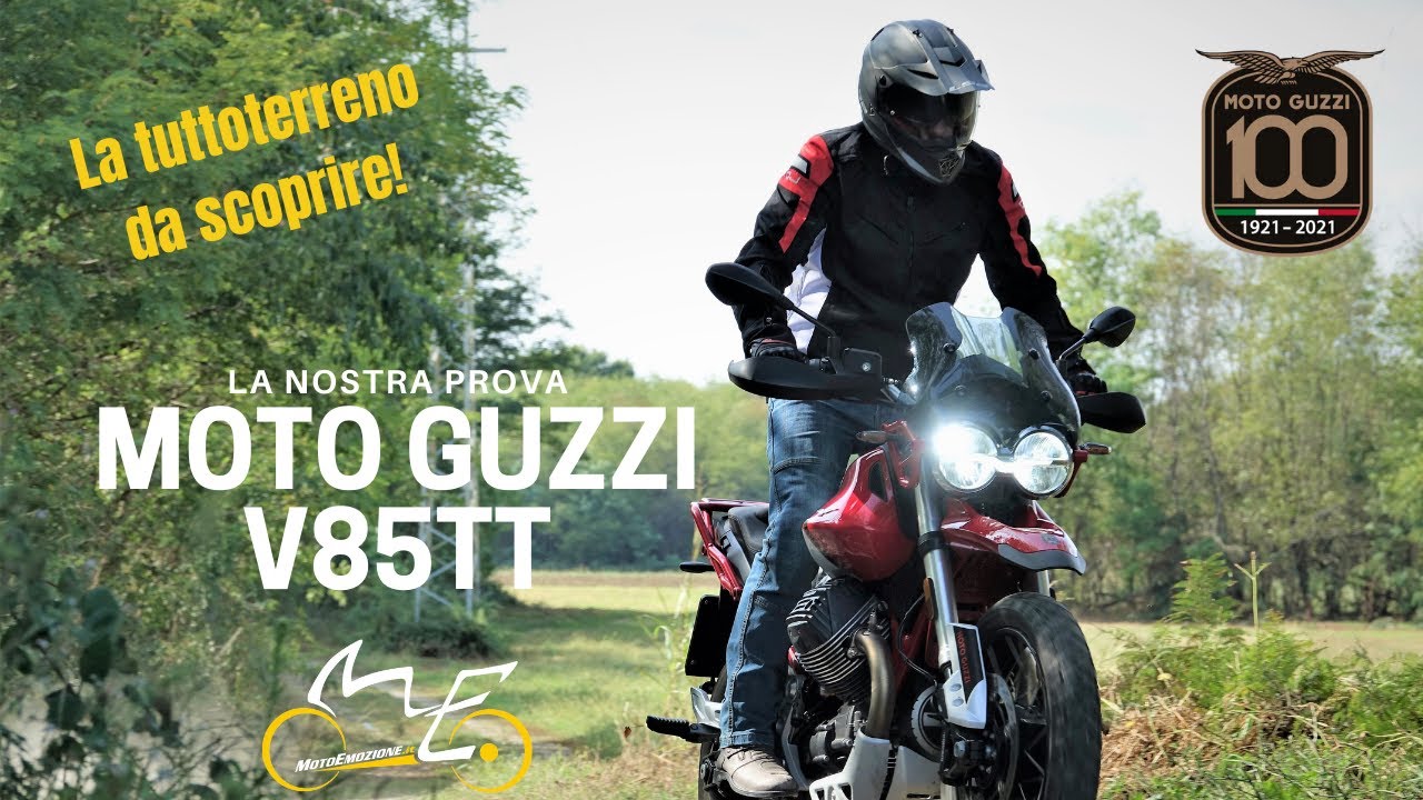 Moto Guzzi V85TT 2021 la tuttoterreno da scoprire. ANDATE A PROVARLA!