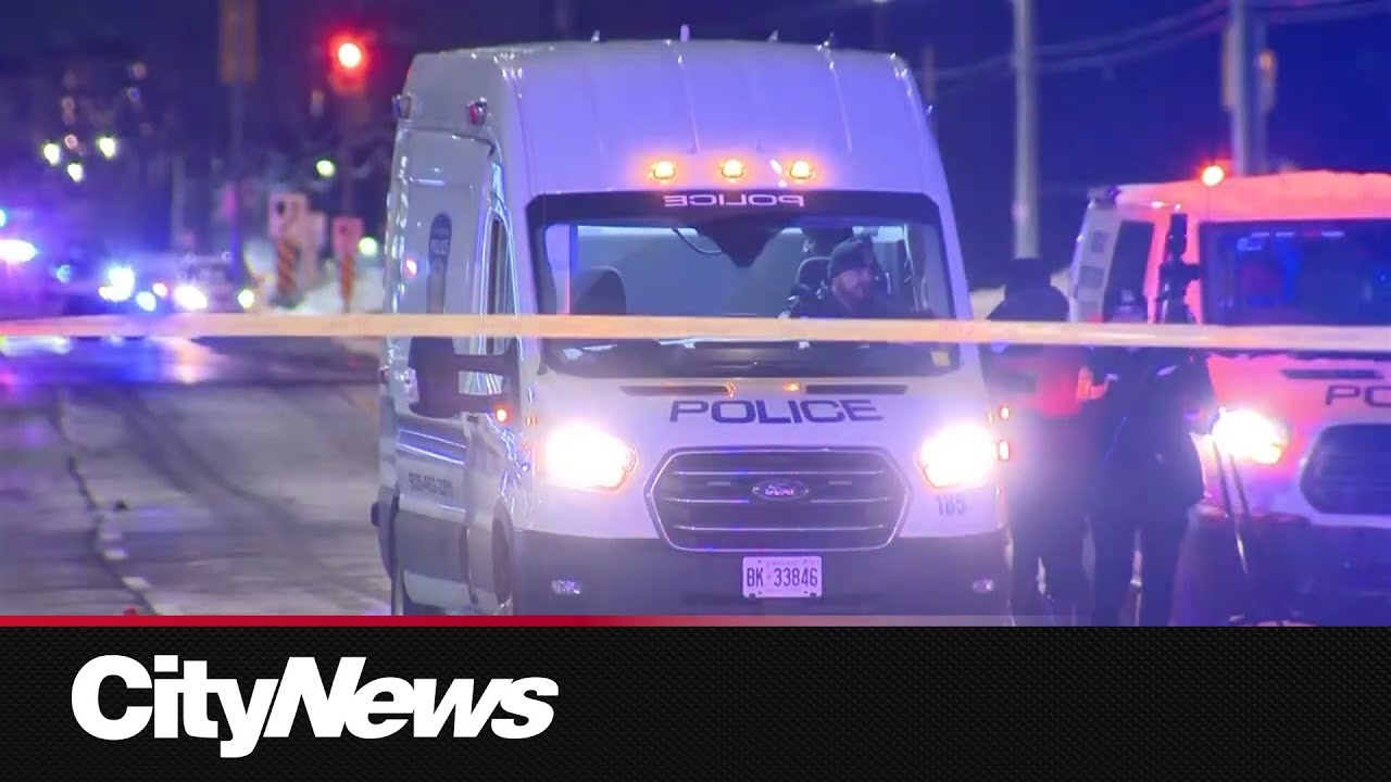 Woman fatally hit by truck when crossing Brampton street