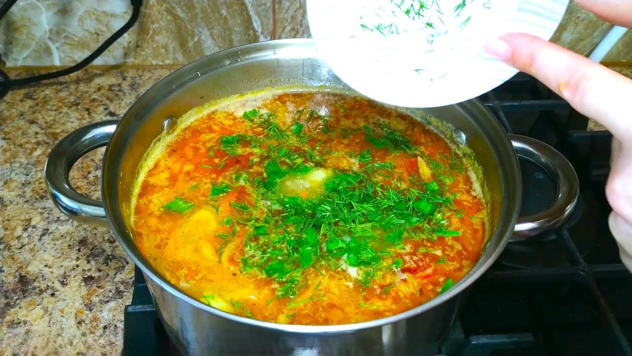 СУП -ОБЪЕДЕНИЕ ТАКОЕ ЗАХОЧЕШЬ Еще😋Суп на Скорую руку Очень ВКУСНО Понравится Всей Семье!