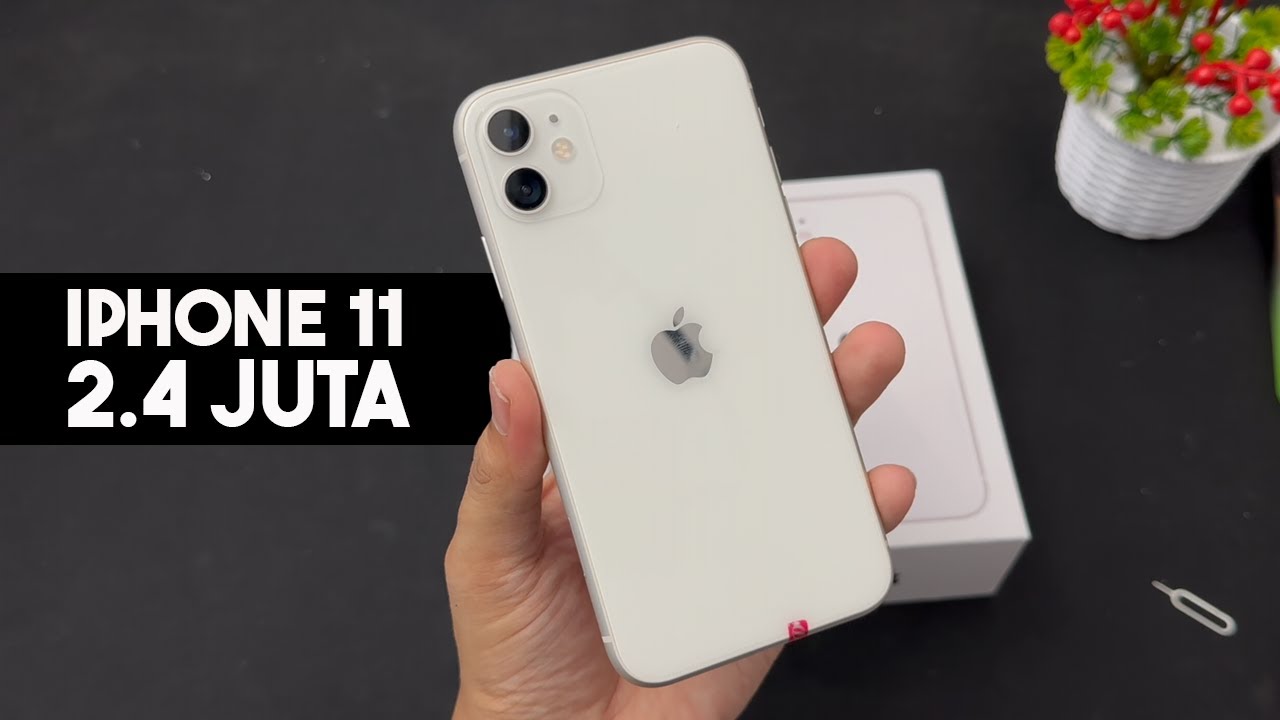 CUMA 2.4 Juta!!! Unboxing iPhone 11