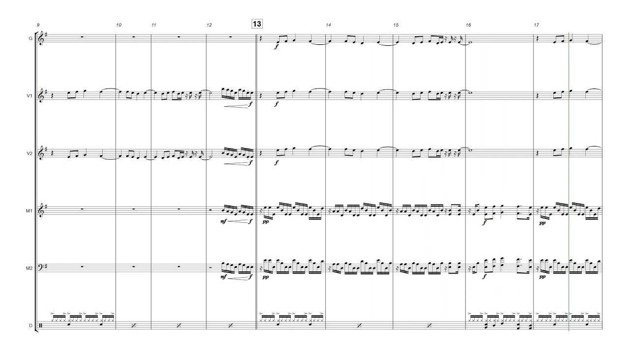 Conga (Gloria Estefan) for Percussion Ensemble - Ryan Jonker Music