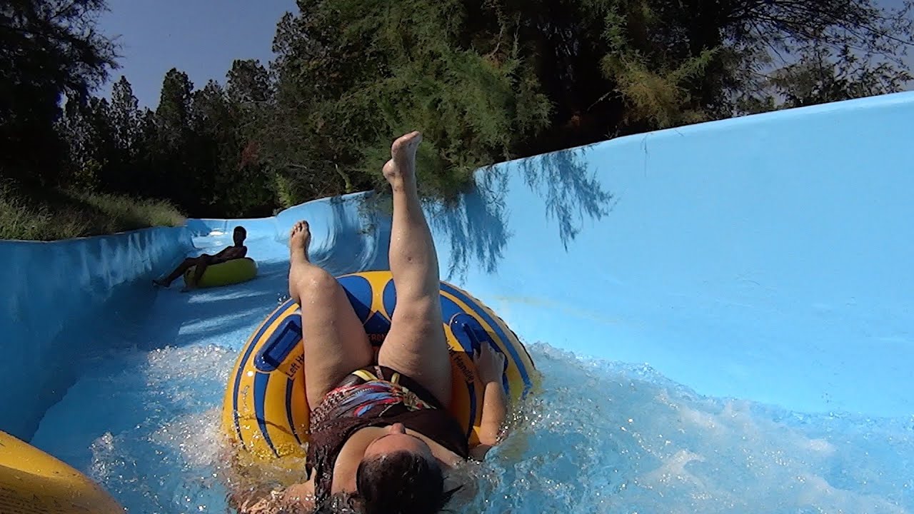 Dangerous Water Slide at Waterland Thessaloniki
