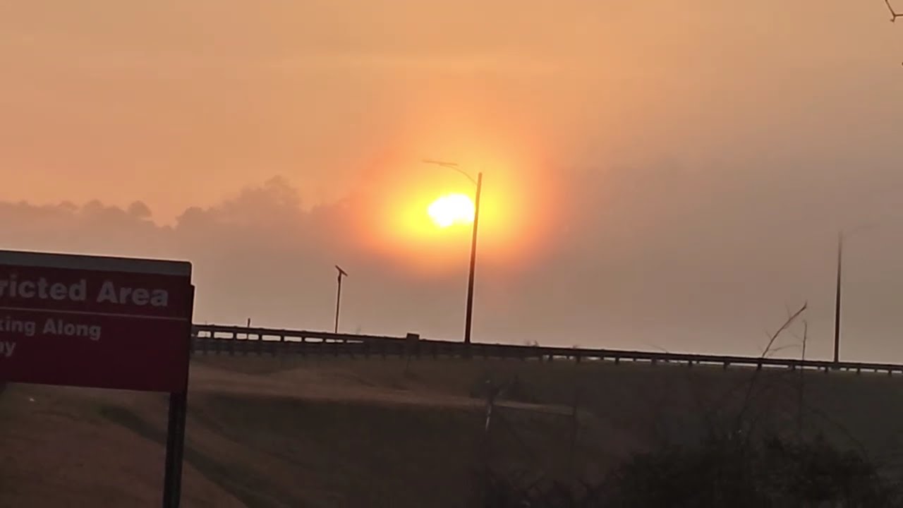 Sunrise bufford dam