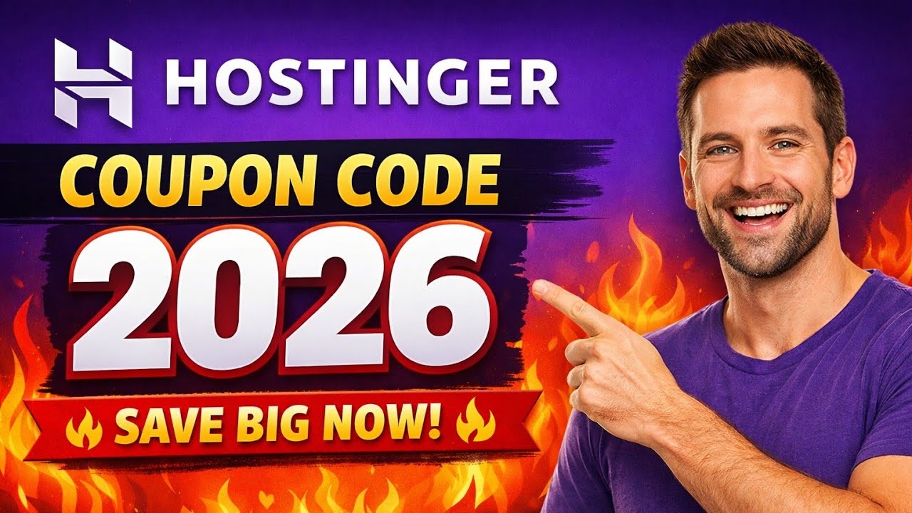 Hostinger Coupon Code 2026 🔥 Save BIG on Web Hosting (Exclusive Deal + Bonus Link)