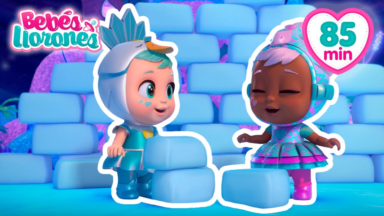 Construimos Juntas un IGLÚ 🧊 BEBÉS LLORONES | Dibujos Animados para Niños