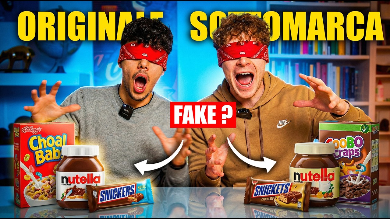 INDOVINA L'ORIGINALE vs la SOTTOMARCA ! *Sfida Impossibile*