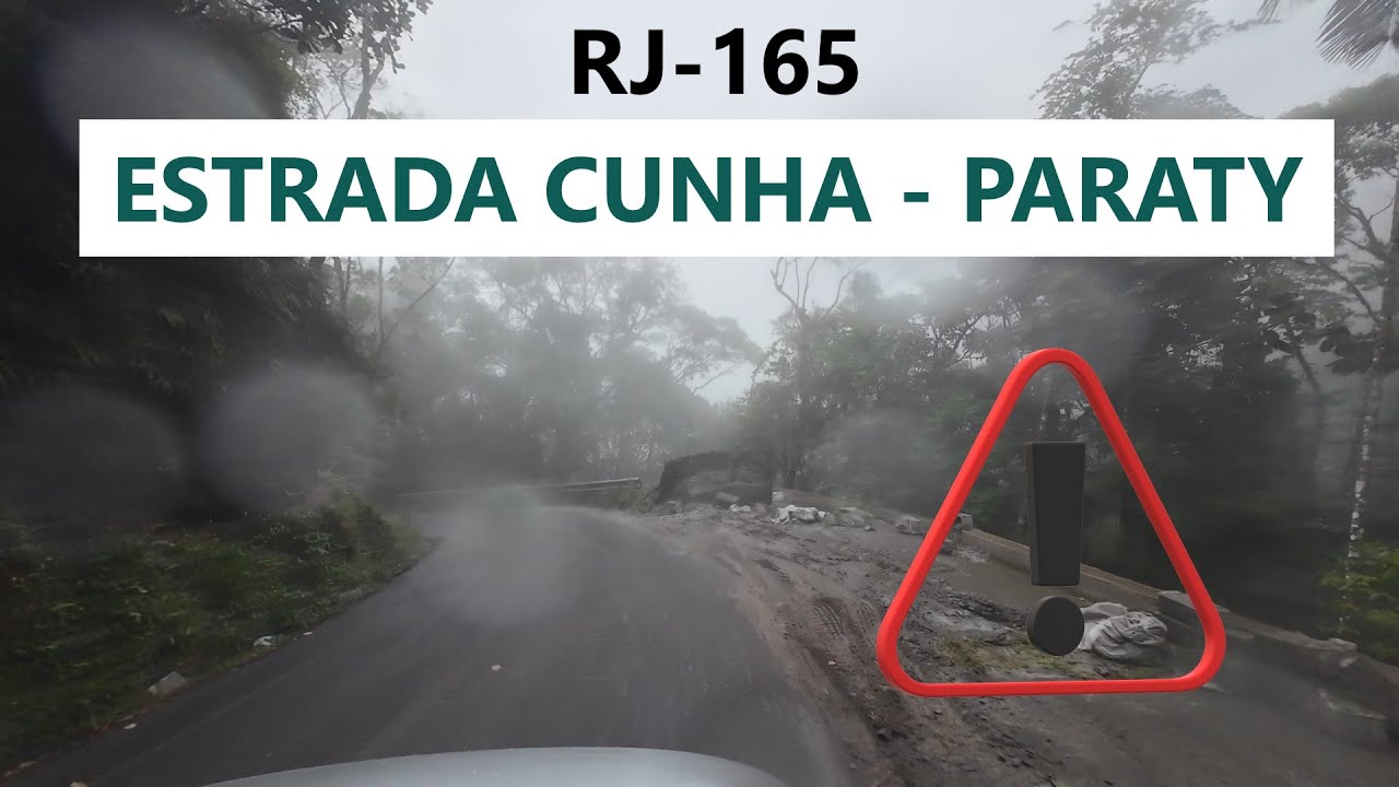 8 Minutos de Tensão na Estrada Cunha - Paraty