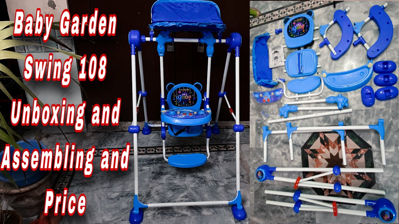 Baby Garden Swing 108 Unboxing and Assembling and Price Swing 108 | Toys for Kids