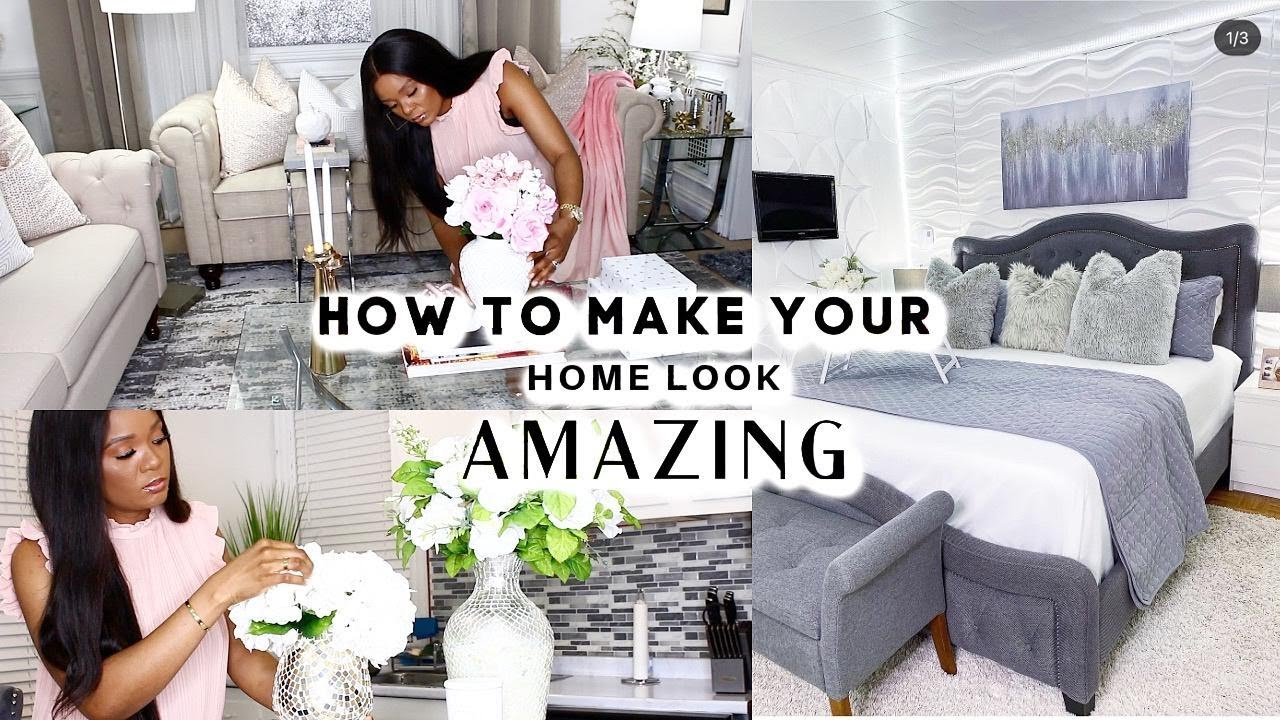 HOW TO INSTANTLY MAKE YOUR HOME LOOK AMAZING : DIY SIMPLE HOME DECORATING IDEAS | OMABELLETV