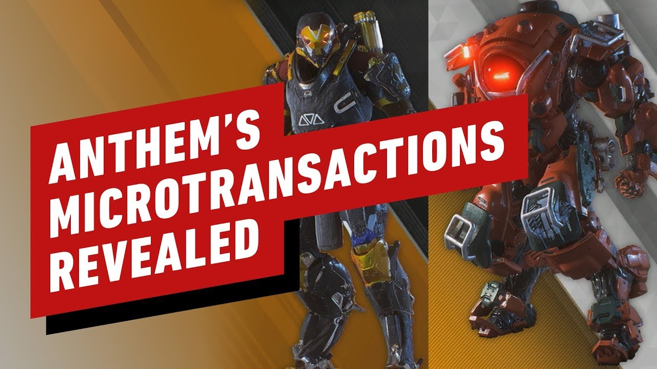 Anthem's Microtransactions: Everything You Need to Know