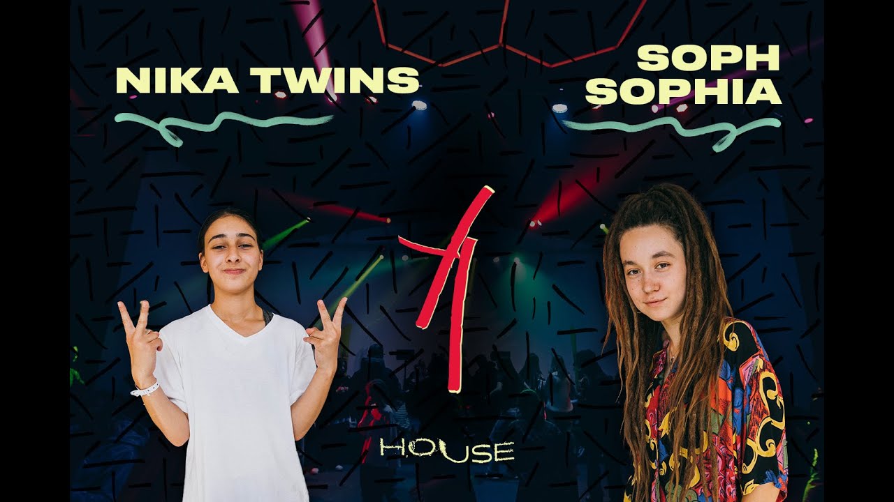 NIKA TWINS vs SOPH SOPHIA 1/8 HOUSE