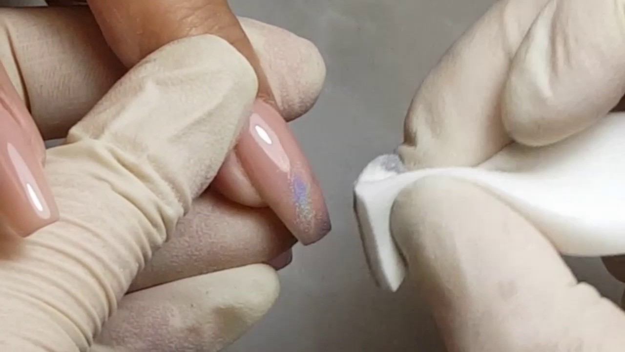 How to do Ombre Halo Chrome Nails