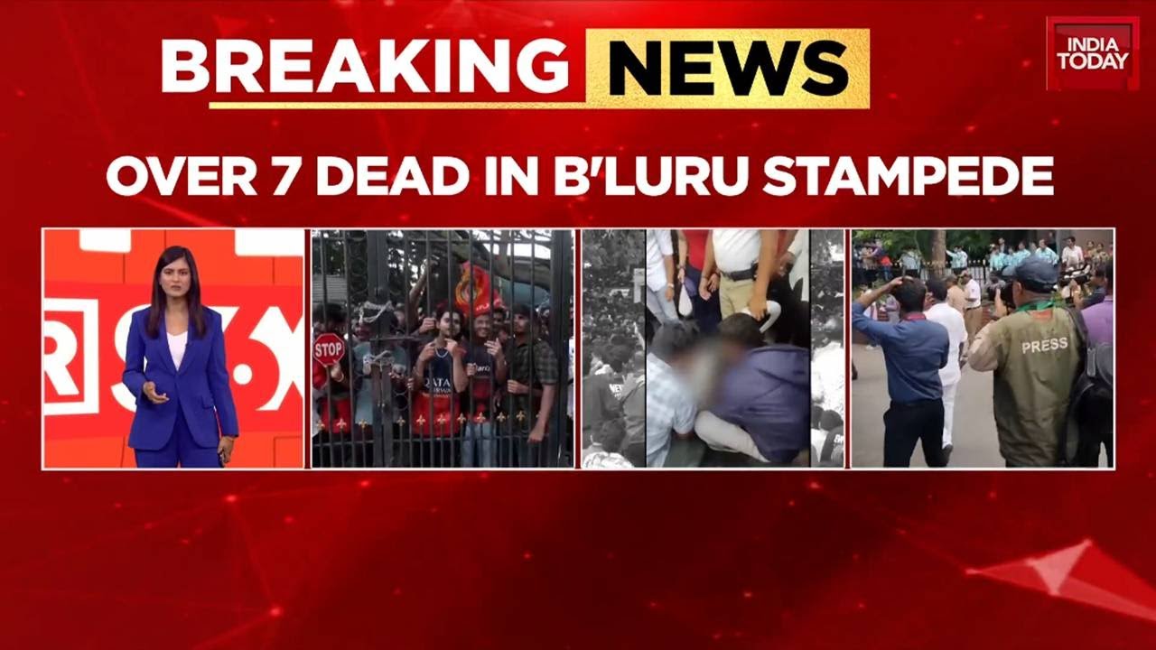 7 Dead In Bengaluru Stampede: BJP Slams Karnataka Government For Negligence | India Today