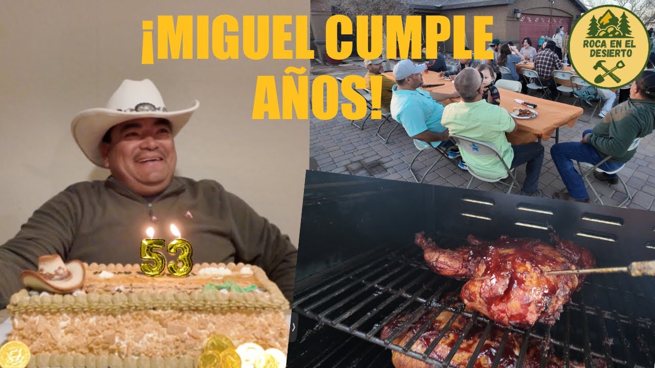 Miguel cumple 53 años | ¡Mensajes de amigos y familia!