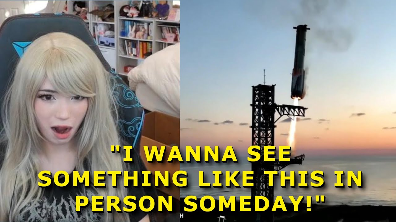 Emiru reacts to 5th Starship test flight