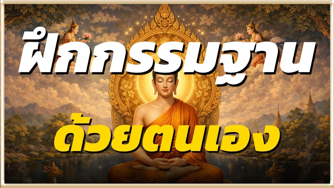 ฝึกกรรมฐานเองที่บ้าน ทำอย่างไรให้ 