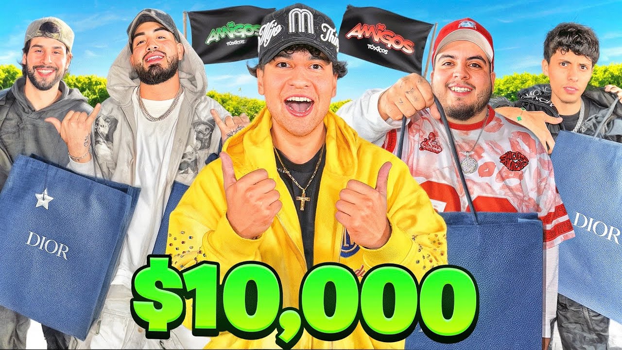 I BLESSED My Entire Team W/ INSANE Gifts! ($10,000 BUDGET)