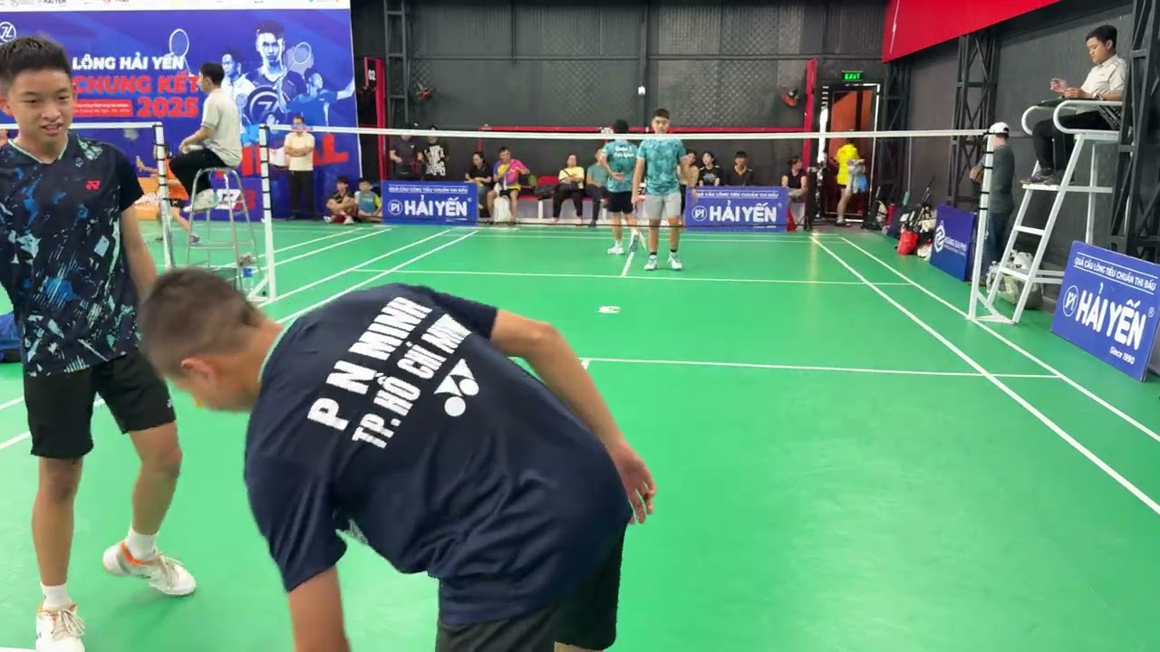 18/01/2026 GIẢI HẢI YẾN CK Đôi nam U15: Tấn Nghĩa + Ngọc Minh vs Trí Bảo+Kiến Quốc (Tiên Sport 1)