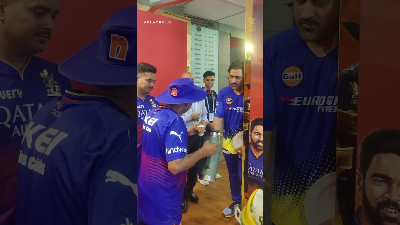 Welcome to Bengaluru, MS Dhoni | IPL 2024 | RCB vs CSK