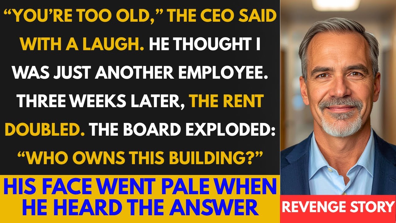 Young Boss Fired Me. Then He Realized I Own The Building