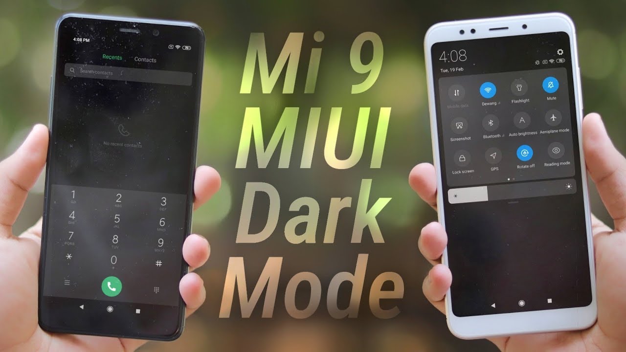 Official MIUI 10 Dark Mode First Look | NOT THEME