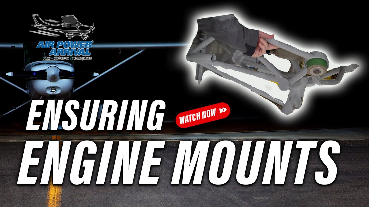 Checking Aircraft Engine Mounts
