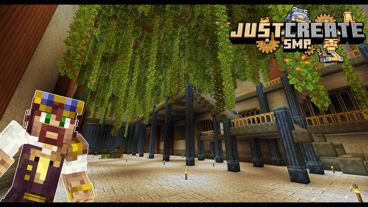 I Built an Underground Lab in Minecraft Create Mod! - Just Create SMP