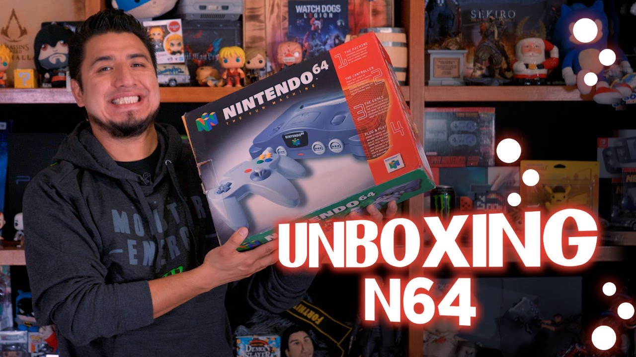 NINTENDO 64 : UNBOXING RETRO I FEDELOBO