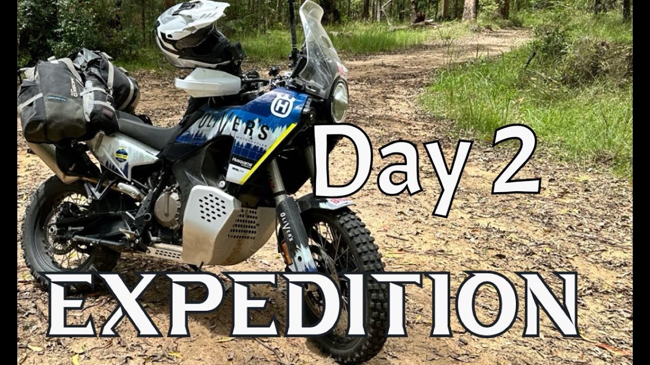 Day 2 of the first big ride on the NORDEN 901 Expedition