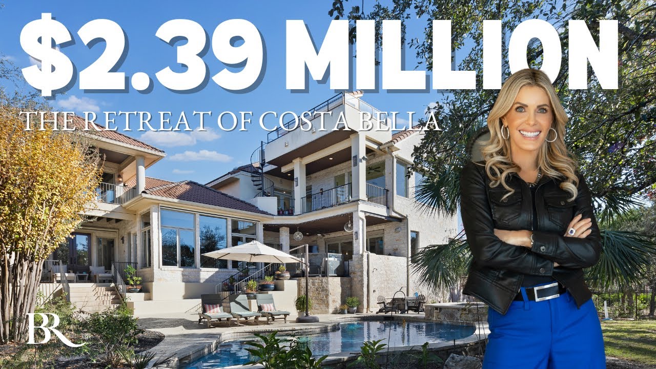 SOLD: $2.39M Luxurious Lake Travis Estate in Exclusive Costa Bella | The Retreat of Costa Bella
