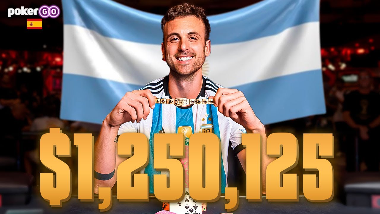 FRANCO SPITALE GANA 1,250,125$ y es CAMPE&Oacute;N DEL WSOP MILLIONAIRE MAKER #54