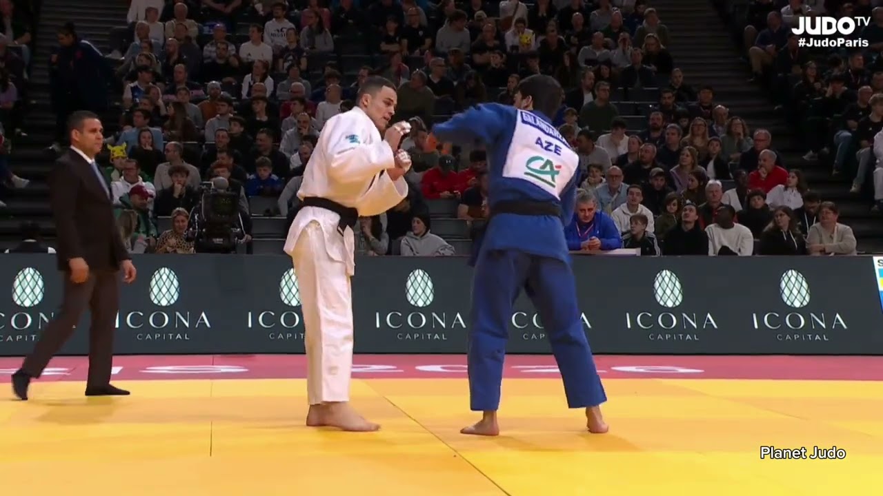 Mikhailo SVIDRAK(UKR) 🆚️ Vusal GALANDARZADE (AZE) | 1/16 финала /-81кг | Большой Шлем Париж 2026
