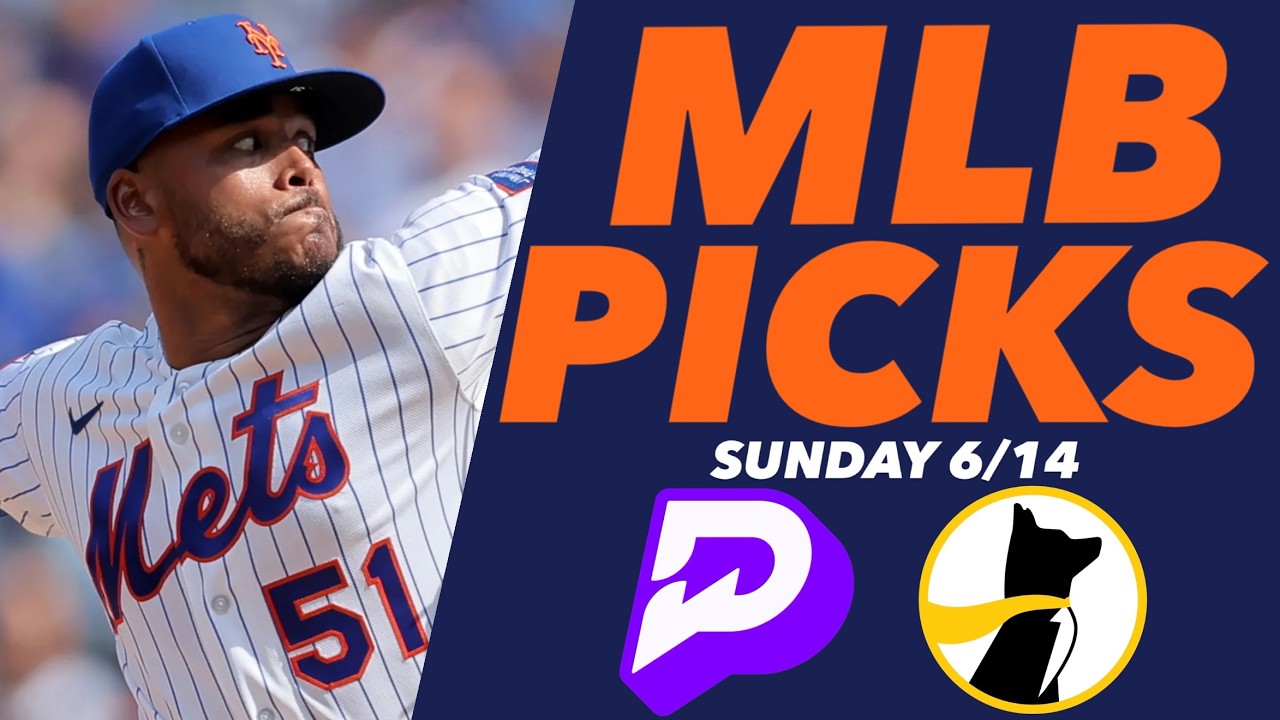 (7-3 MLB RUN!!!) MLB PRIZEPICKS BEST PICKS SUNDAY 6/14 ✅✅| 2 FREE PLAYER PROPS FOR MLB GAMES 6/14!!!