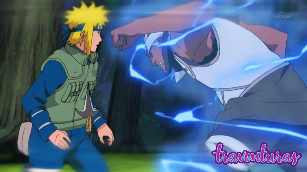 Minato vs Raikage y Killer bee