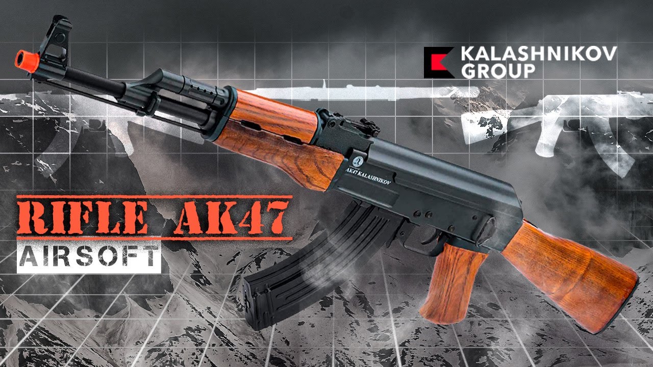 Rifle AK47 / KALASHNIKOV BLOWBACK AIRSOFT