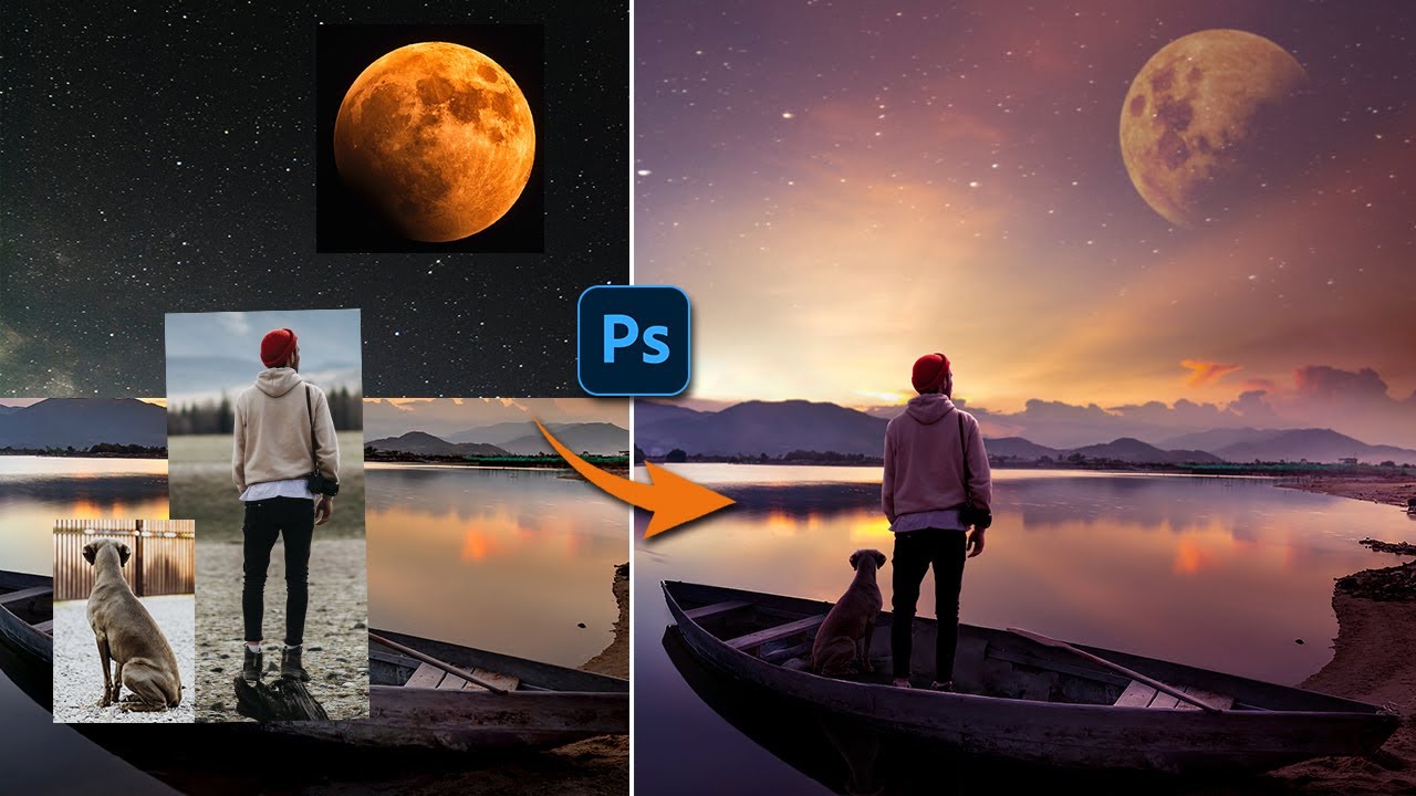 Fantasy World Photo Manipulation in Photoshop || Photoshop Tutorial