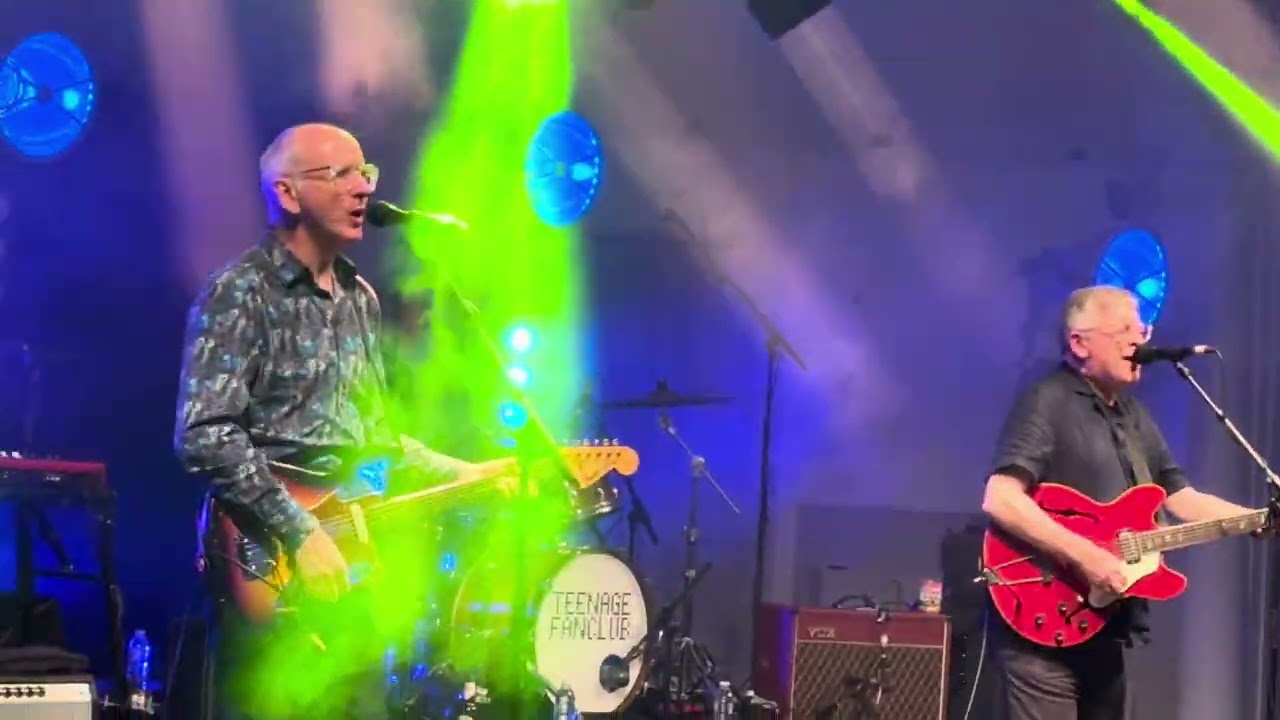 Teenage Fanclub at Kelvingrove Bandstand, Glasgow 7/31/25