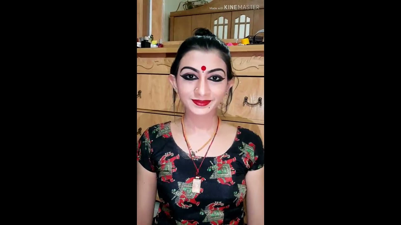 Simple bharathanatyam classical dance makeup  vlog 1